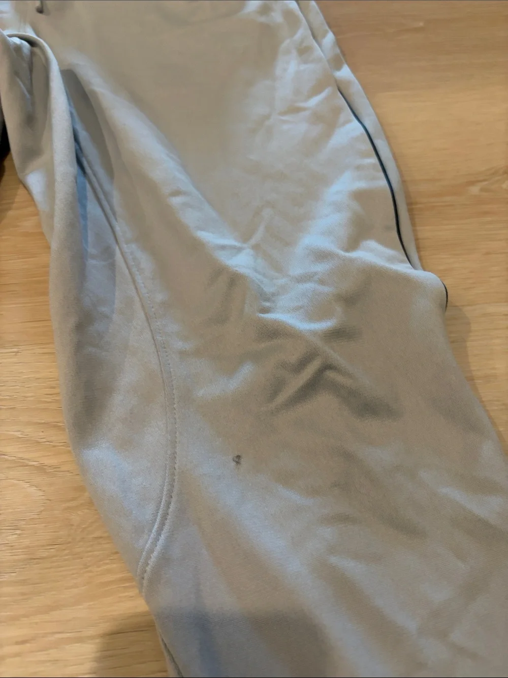 Under Armour Light Gray Men's Performance Joggers with Black Trim